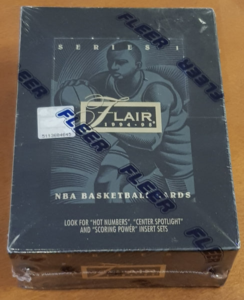 1994-95 Fleer Flair Basketball Series One Sealed Trading Card Box