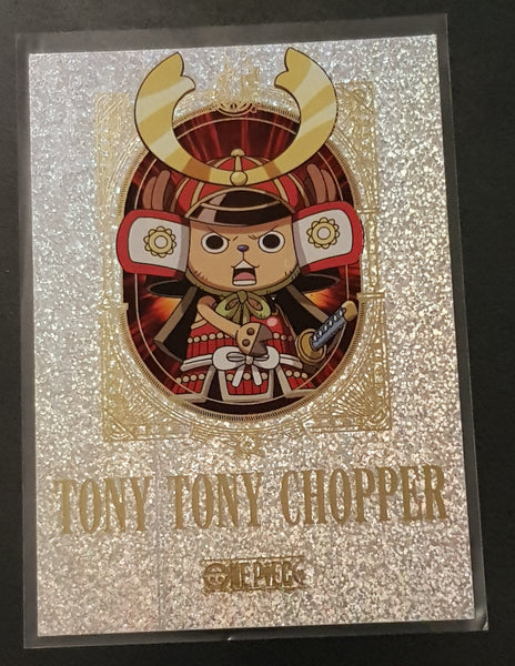 One Piece Treasure Box Official Panini Card Collection Tony-Tony Chopper Character #6 Foil Parallel /99 Trading Card