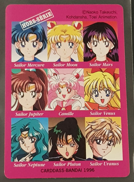 1996 Carddass Sailor Moon #nn Prism Trading Card (French Edition)