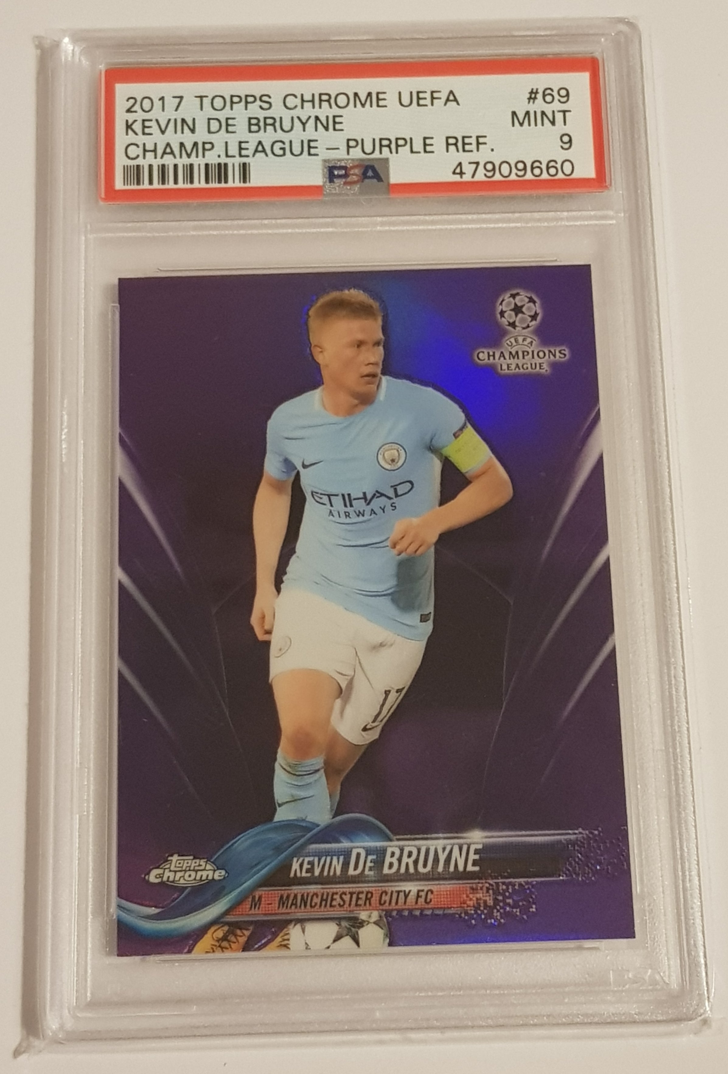 Panini Select Kevin De Bruyne /49 PSA8 トレーディングカード