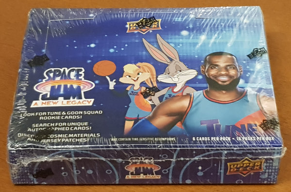 2021 Upper Deck Space Jam A New Legacy Sealed Trading Card Hobby Box