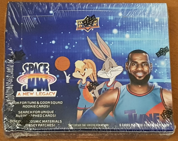 2021 Upper Deck Space Jam A New Legacy Sealed Trading Card Hobby Box