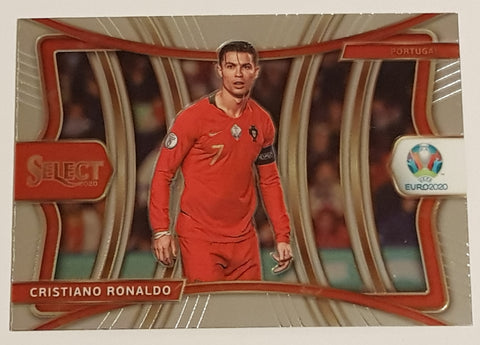 2020 Panini Select UEFA Euro Soccer Cristiano Ronaldo #136 Mezzanine Trading Card