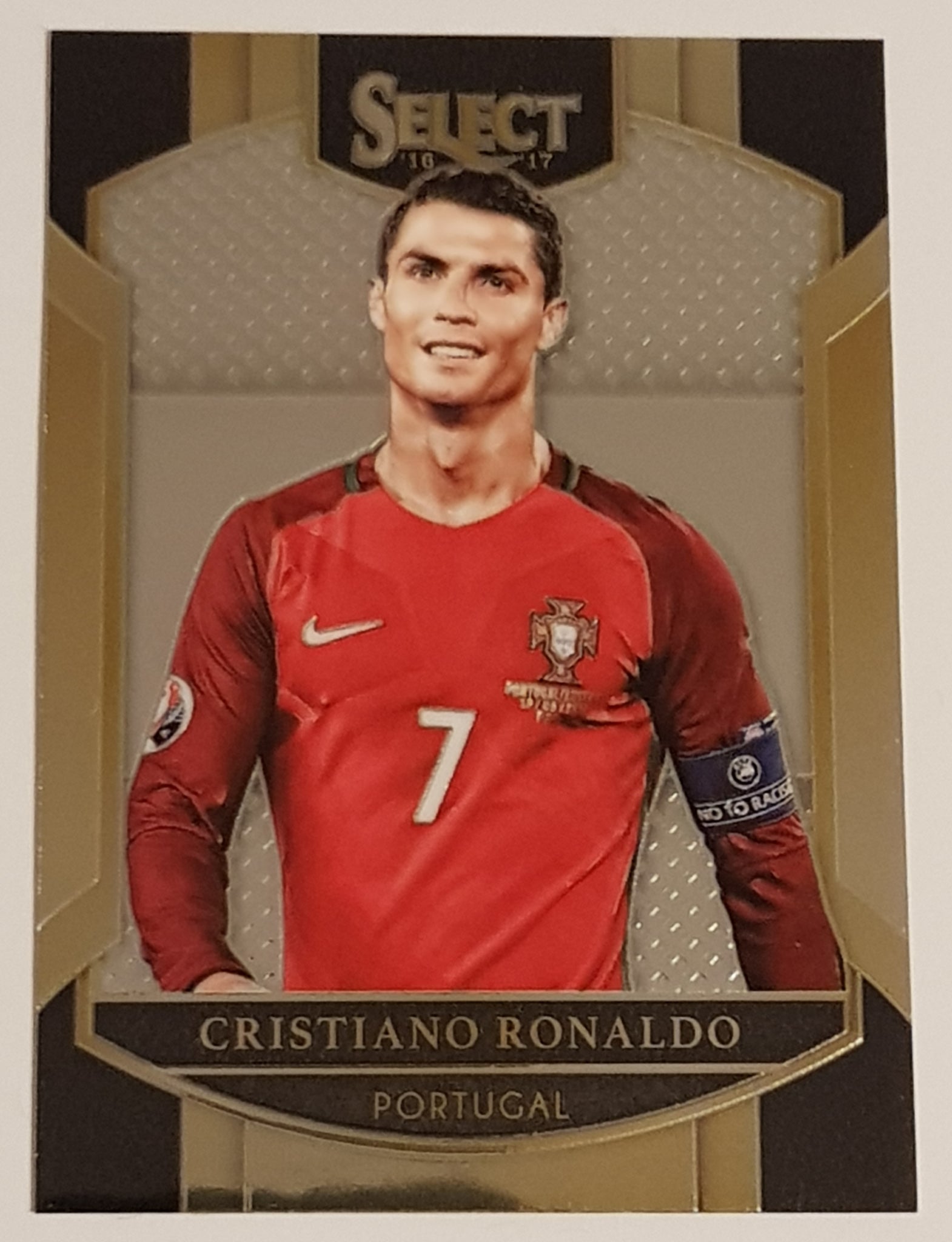 2016-17 Panini Select Soccer Cristiano Ronaldo #1 Trading Card