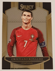 2016-17 Panini Select Soccer Cristiano Ronaldo #1 Trading Card