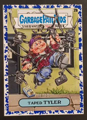 Garbage Pail Kids GPK x View Askew Taped Tyler #2b Blue Parallel /50 Trading Card