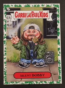 Garbage Pail Kids GPK x View Askew Silent Bobby #3a Green Parallel Trading Card