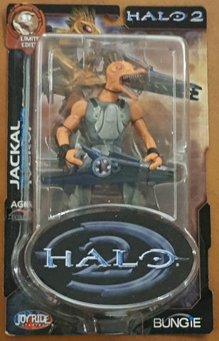 Halo 2 Jackal w/ Covenant Beam Rifle Limited Edition 8" Action Figure