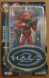 Halo 2 Red Spartan w/ Heavy Plasma Rifle Limited Edition 8" Action Figure