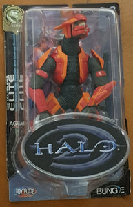 Halo 2 Red Multiplayer Elite w/ Beam Rifle Limited Edition 9" Action Figure