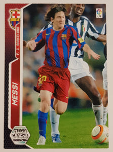 2005-06 Panini La Liga Mega Cracks Lionel Messi #71bis Trading Card (2nd Year)