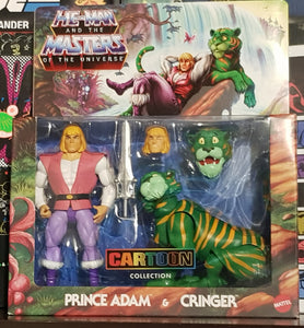 He-Man and the Masters of the Universe Prince Adam and Cringer Action Figure Set