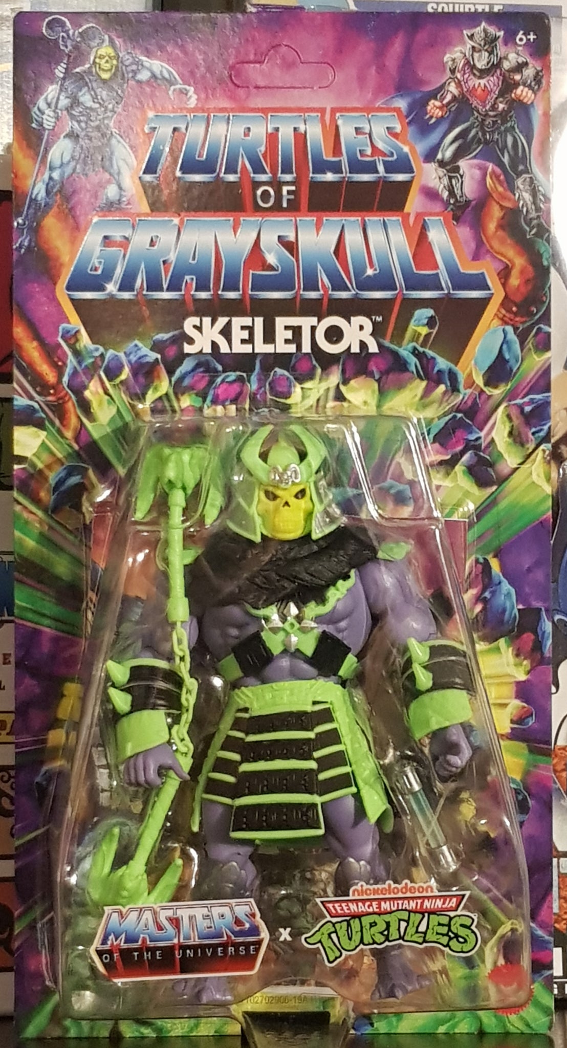 Masters of the Universe: Origins Turtles of Greyskull Skeletor Action Figure (Masters of the Universe x Teenage Mutant Ninja Turtles)