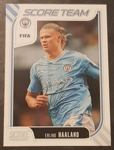 2023-24 Panini Score FIFA Score Team Erling Haaland #1 Trading Card