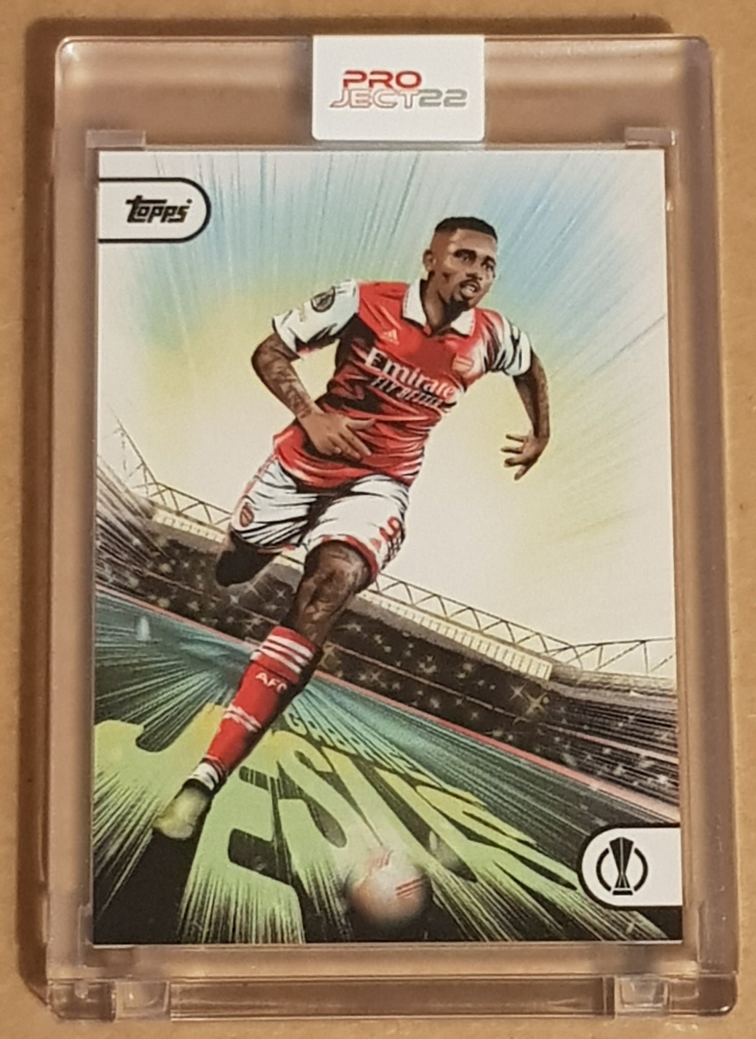 Topps Project22 - Gabriel Jesus by 17th and Oak (PR: 729)