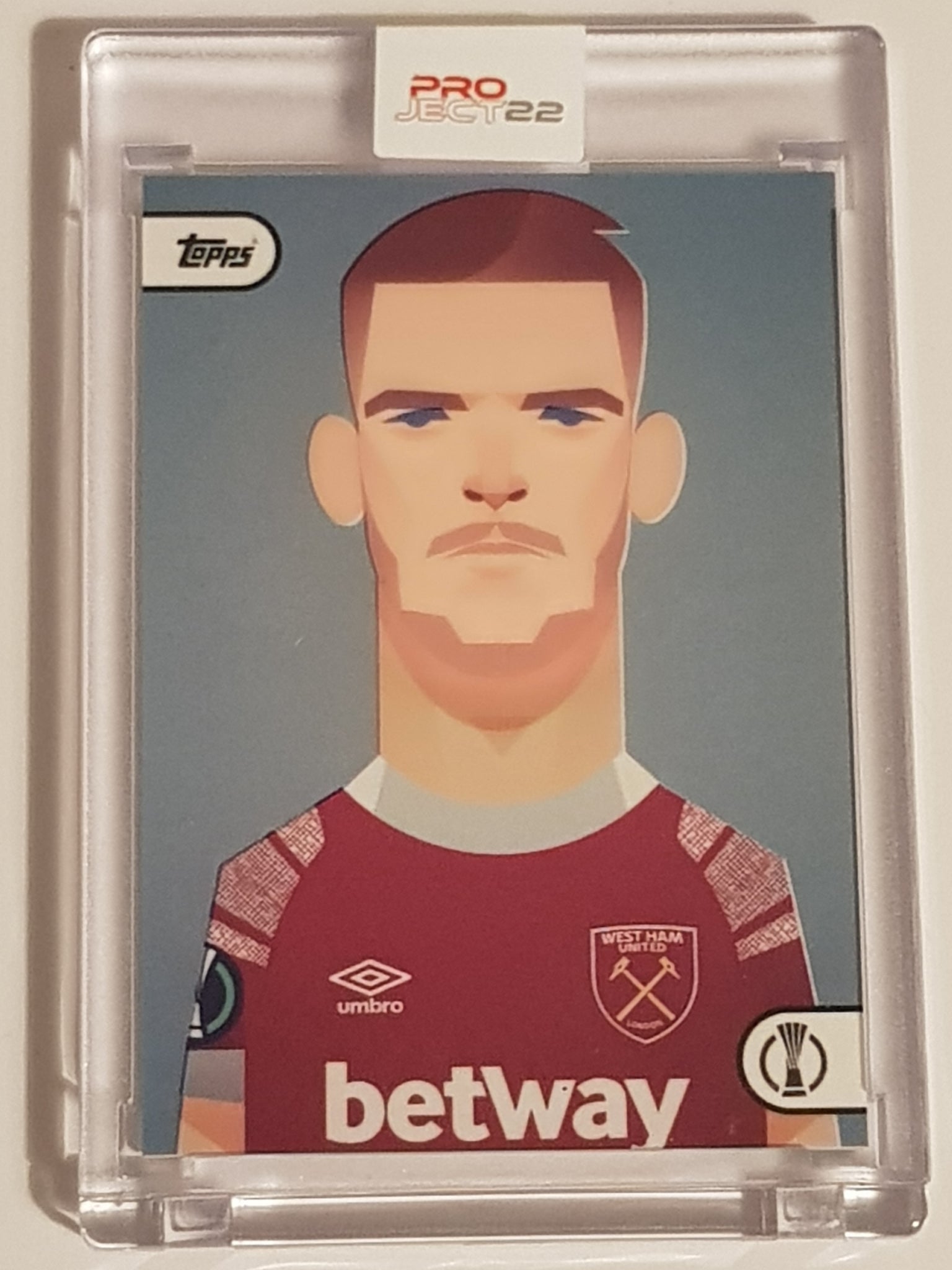 Topps Project22 - Declan Rice by Stanley Chow (PR: 562)