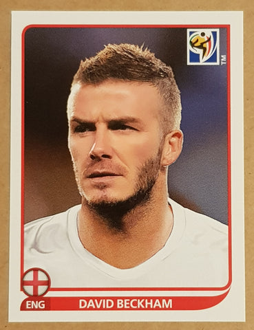 2010 Panini FIFA World Cup South Africa David Beckham #190 Sticker