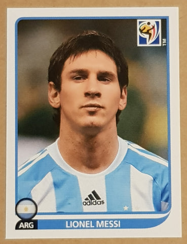 2010 Panini FIFA World Cup South Africa Lionel Messi #122 Sticker