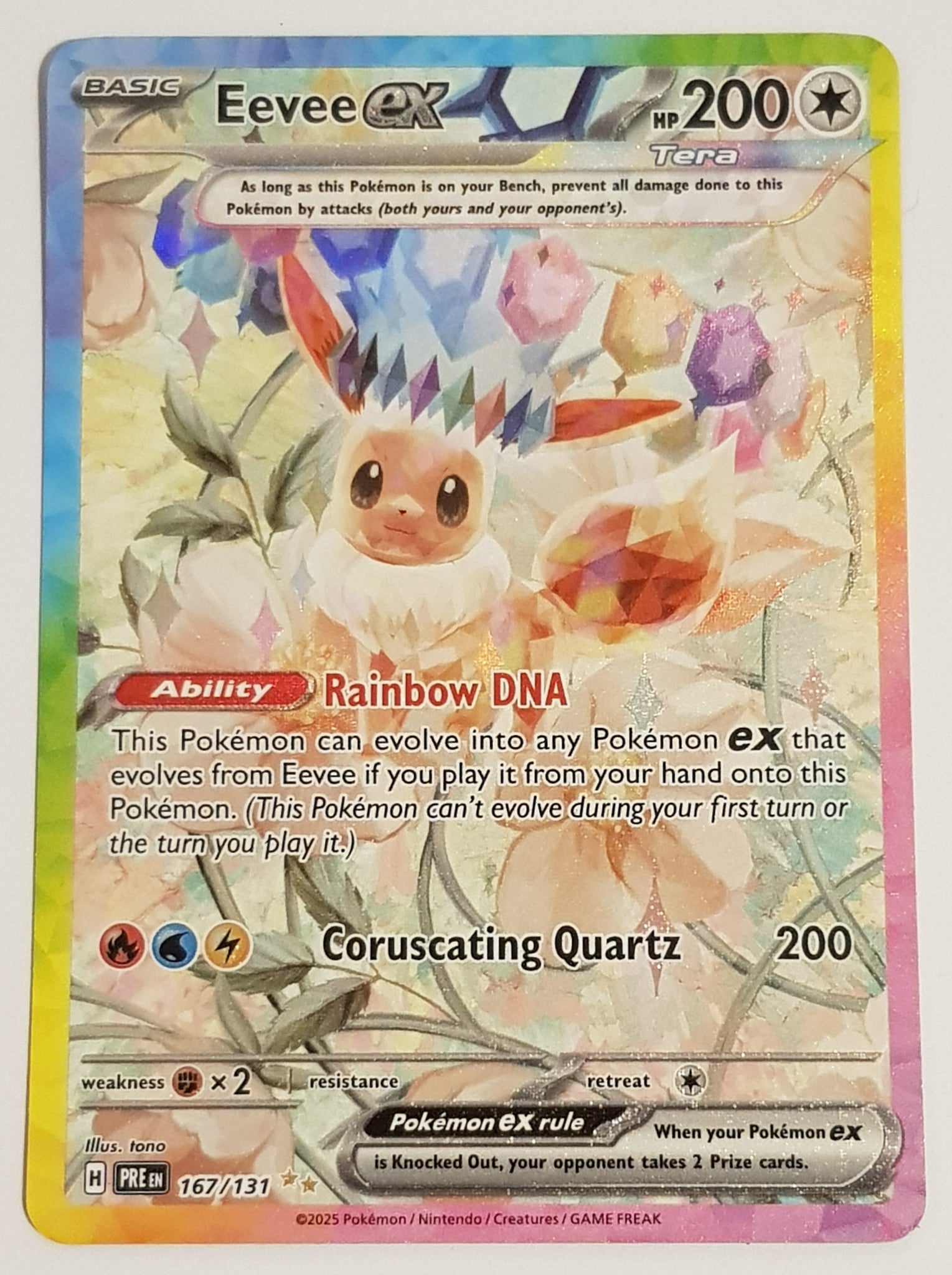 Pokemon Prismatic Evolution Eevee Ex 075/131 Ultra Rare Pokemon Card | Prismatic Evolutions Set, Authenticated Pokemon Scarlet Violet Card Pokemon Prismatic Evolution Eevee Ex 075/131 Ultra Rare Pokemon Card | Prismatic Evolutions Set, Authenticated Pokemon Scarlet Violet Card
