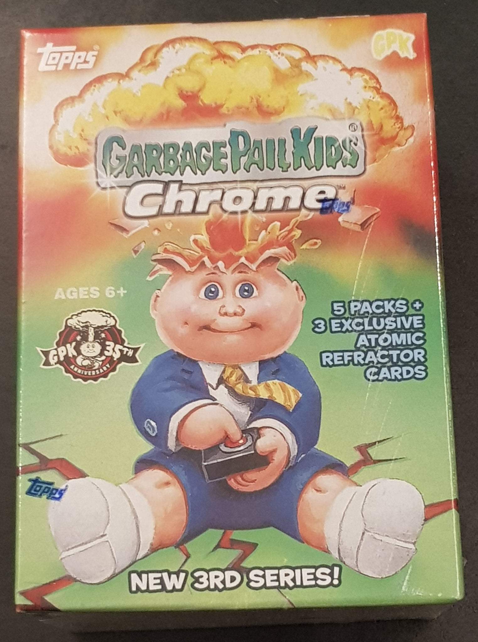 Garbage Pail Kids Chrome Series 3 Sealed Blaster Box
