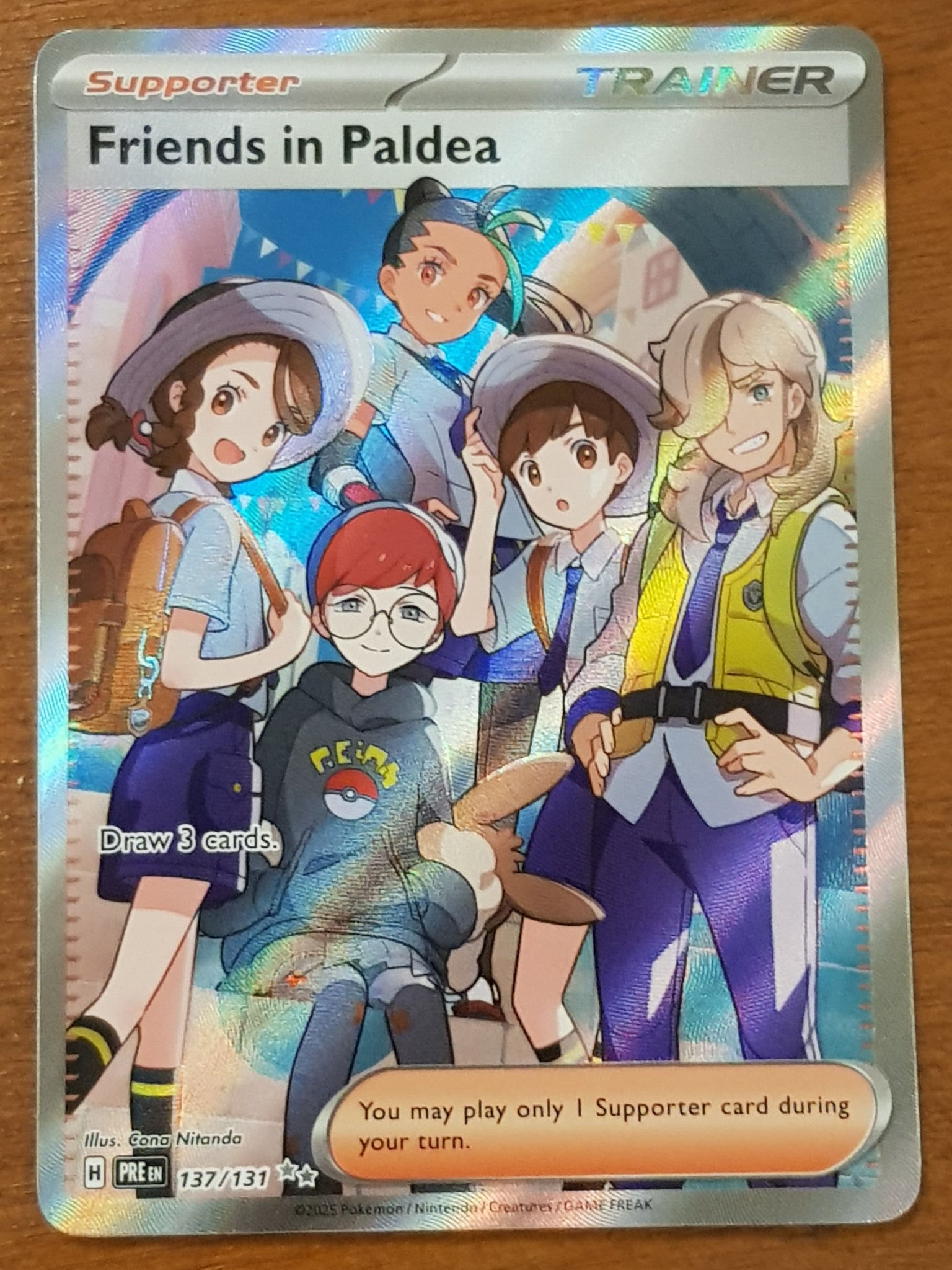 Pokemon Scarlet and Violet Prismatic Evolutions Friends in Paldea #137 Rotterdam Comics Pokemon Scarlet and Violet Prismatic Evolutions Friends in Paldea #137 Rotterdam Comics
