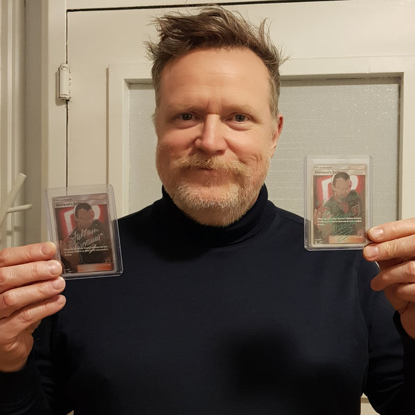 Pokemon Scarlet and Violet Destined Rivals Sealed Booster Pack (Signed by Ted Lewis)