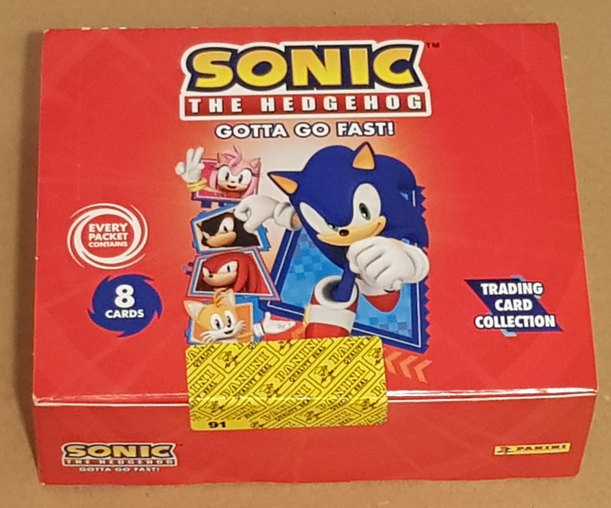 2024 Panini Sonic the Hedgehog Gotta Go Fast! Trading Card