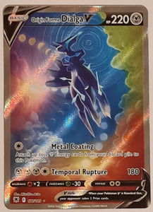 Pokemon Sword and Shield Astral Radiance Origin Forme Dialga V #177/189 Special Illustration Rare Holo Trading Card