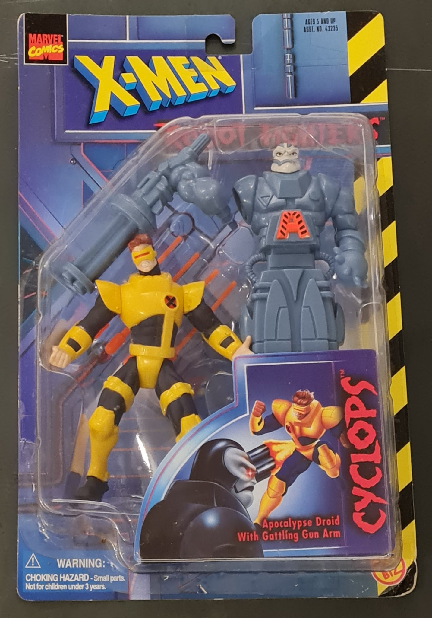 X-Men Tobot Fighters Cyclops w/ Apocalypse Droid Action Figure