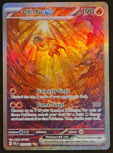 Pokemon Scarlet and Violet Paldea Evolved Chi-Yu Ex #259/193 Special Illustration Rare Holo Trading Card