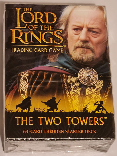 Lord of the Rings Trading Card Game The Two Towers Sealed (2) Starter Deck Set (Aragorn + Theoden)