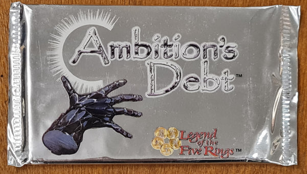 Legend of the Five Rings - Ambition's Debt Sealed Vintage Booster Pack