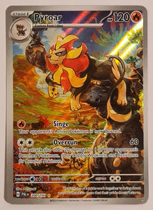 Pokemon Scarlet and Violet Paldea Evolved Pyroar #200/193 Illustration Rare Holo Trading Card