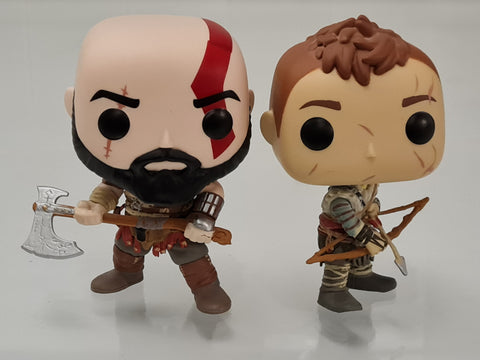 Funko Pop! Games God of War Kratos and Atreus Exclusive Vinyl Figure 2-Pack (no box)