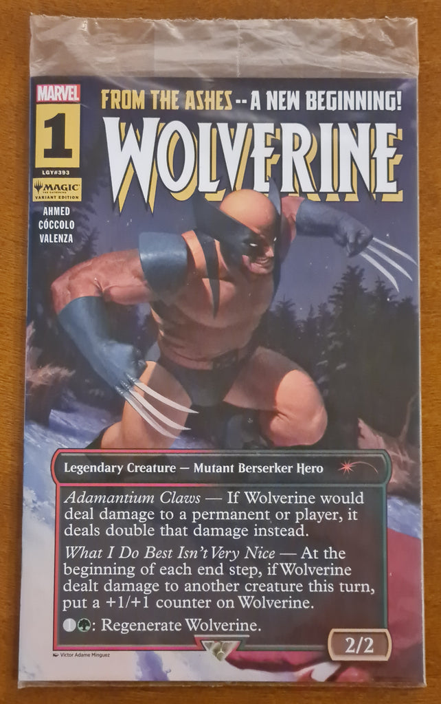 wolverine mtg cards Wolverine #1 NM- NYCC Magic the Gathering Panel Variant (Sealed) – Rotterdam Comics