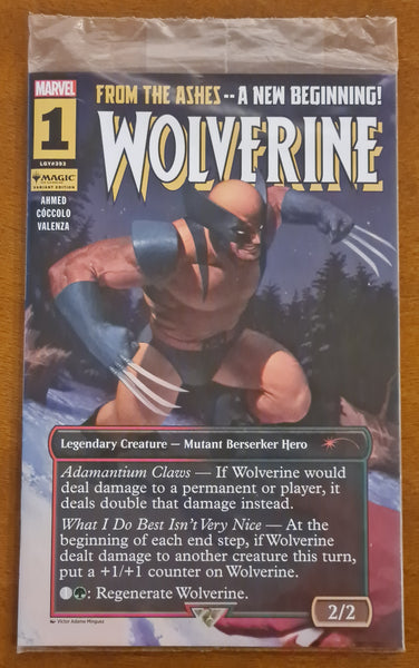 Wolverine #1 NM- NYCC Magic the Gathering Panel Variant (Sealed)