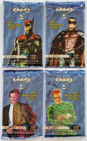 1995 Fleer Ultra Batman Forever Sealed Trading Card Pack (Variation Set)