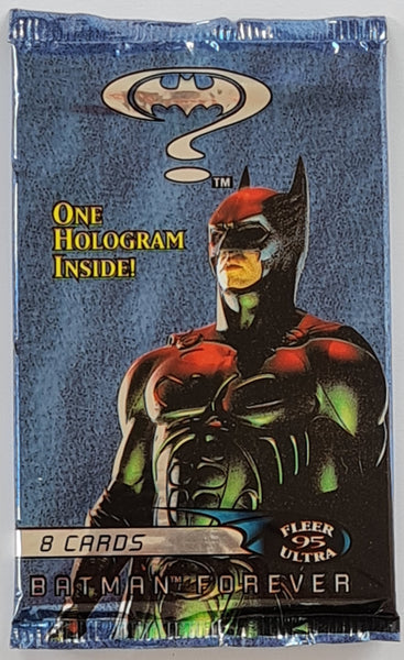 1995 Fleer Ultra Batman Forever Sealed Trading Card Pack (Variation Set)