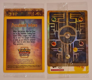 Pokemon 2000 Movie Ancient Mew Holo Black Star Promo Trading Card (Factory Sealed)