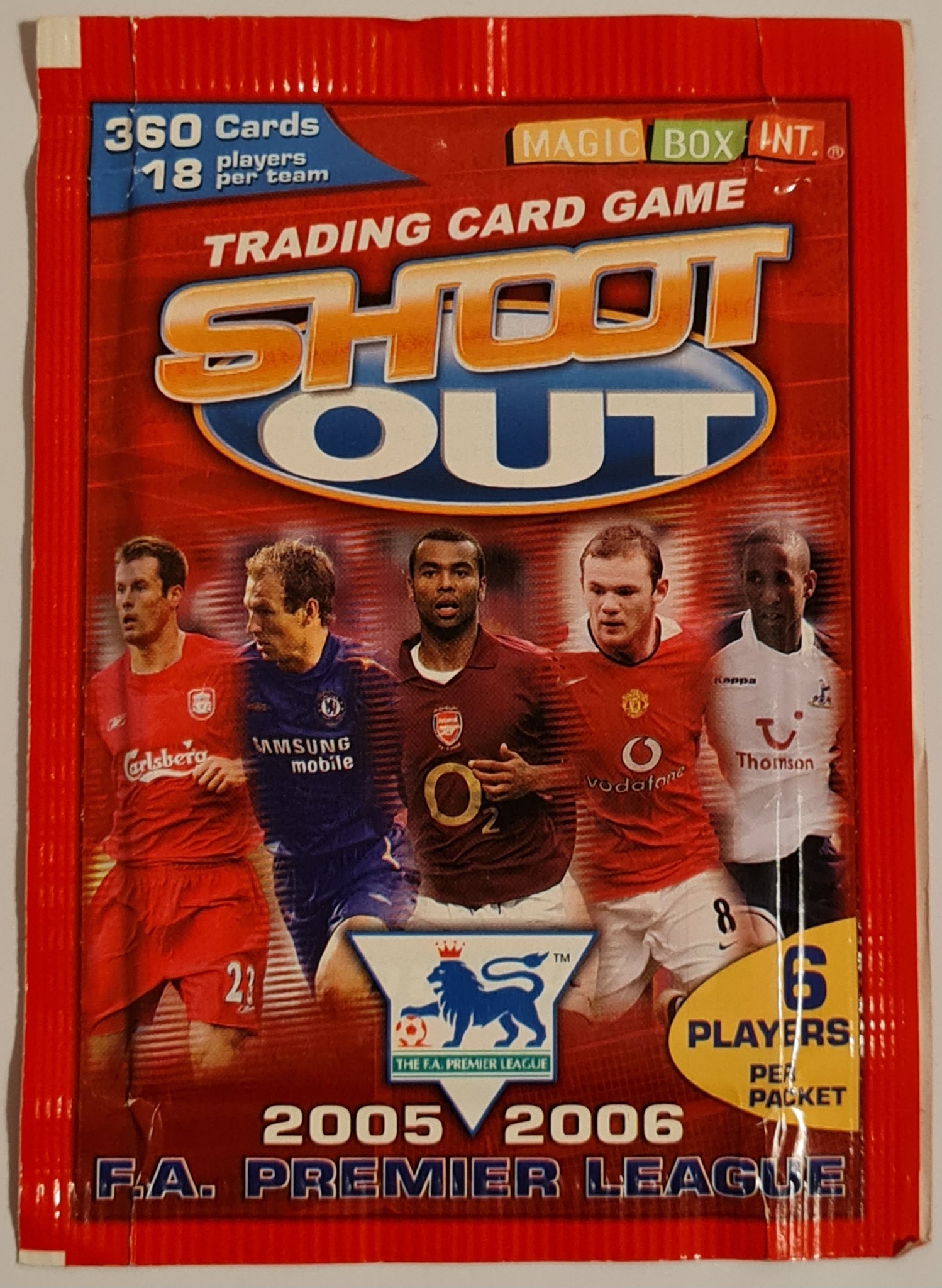 2005-2006 Magic Box Int. Shoot Out F.A. Premier League Sealed Trading –  Rotterdam Comics