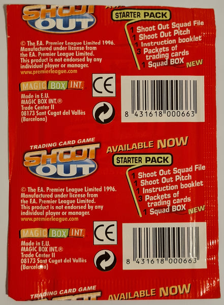2005-2006 Magic Box Int. Shoot Out F.A. Premier League Sealed Trading Card Game Booster Pack