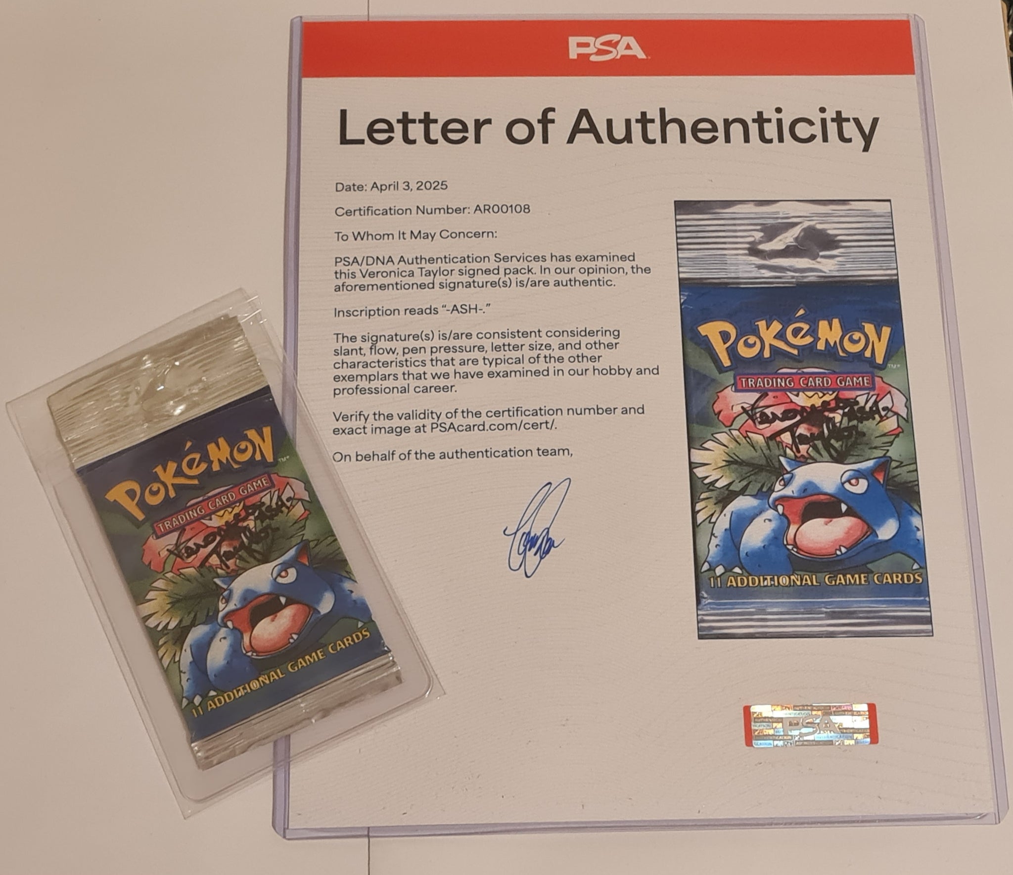1999 Pokemon Base Set Unlimited 'Long Crimp' Booster Pack PSA/DNA Cert Rotterdam Comics 1999 Pokemon Base Set Unlimited 'Long Crimp' Booster Pack PSA/DNA Cert Rotterdam Comics