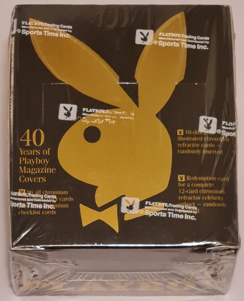 1994 Playboy Chromium Cover Cards Series - Edition 1 Sealed Trading Cards Box