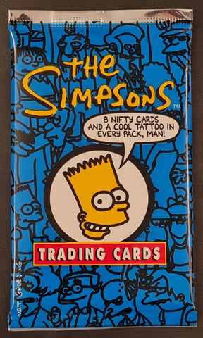 1993 Simpsons Series 1 Sealed Trading Card Pack