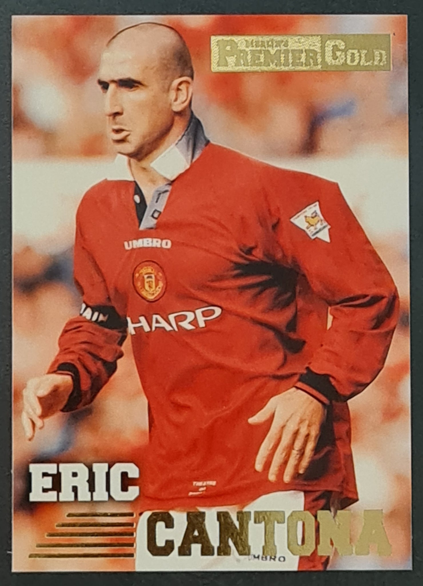 Merlin's Premier Gold 1996 Eric Cantona #83 Trading Card