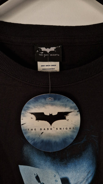 2008 The Dark Knight - The Joker T-shirt XL Black (Vtg)