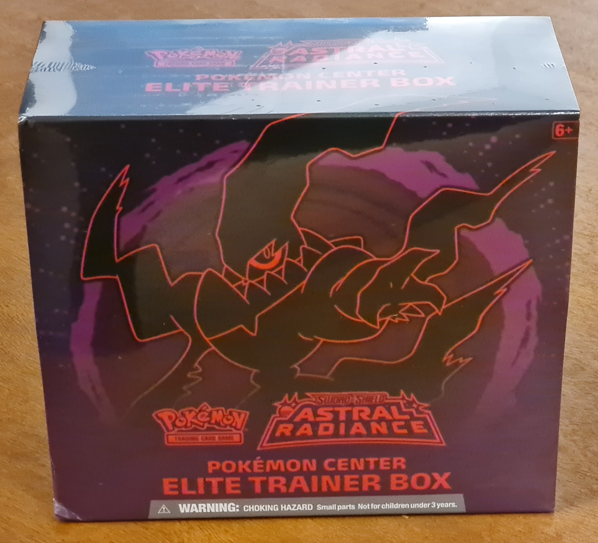 Pokemon Sword and Shield Astral Radiance Sealed Pokémon Center Exclusive Elite Trainer Box