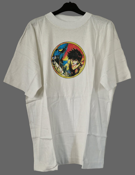 2000s Xenon - Eclipse Comics Heavy Metal Warrior Xenon T-shirt XL White (Vtg)