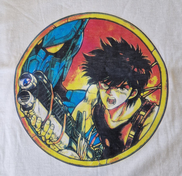 2000s Xenon - Eclipse Comics Heavy Metal Warrior Xenon T-shirt XL White (Vtg)