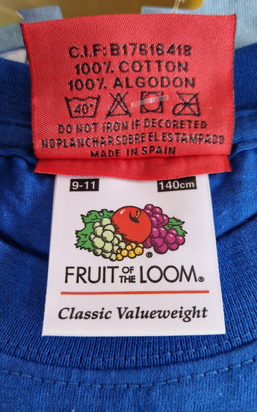 Yu-Gi-Oh! Yugi Mutou Kids T-shirt Navy Blue (Vtg)